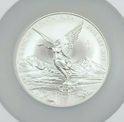 2016 MEXICO SILVER LIBERTAD 5 ONZA NGC MS 70 RARE PERFECTION BEAUTIFUL COIN - Picture 3 of 6