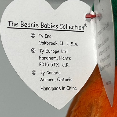 Ty Beanie Babies PUMKIN la Naranja Halloween Calabaza. Vintage 1998 retirado 5" - Imagen 7 de 11