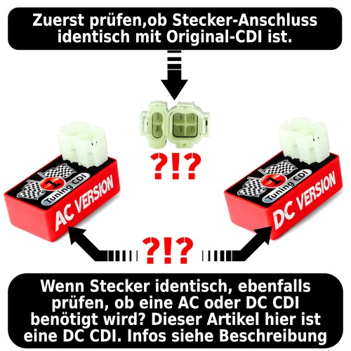 Tuning CDI DC Keeway RX6, RX8, RY6, RY8, Swan, Venus, X-Blade, Zahara (50/2Takt) - Bild 2 von 6