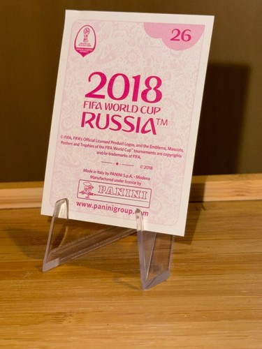 Panini World Cup 2018 Player Portrait Stickers M to R - PINK BACKS Made in Italy - Picture 155 of 179