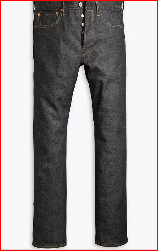 Levi's® Jeans, Premium 501® Original Fit Selvedge,Rigid