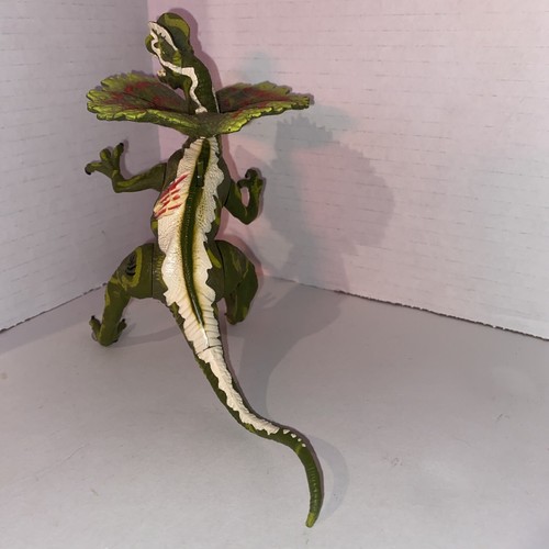 Jurassic Park 3 Re-Ak-A-Tak Electronic Dilophosaurus(2001 Hasbro) No Sounds - Picture 6 of 7