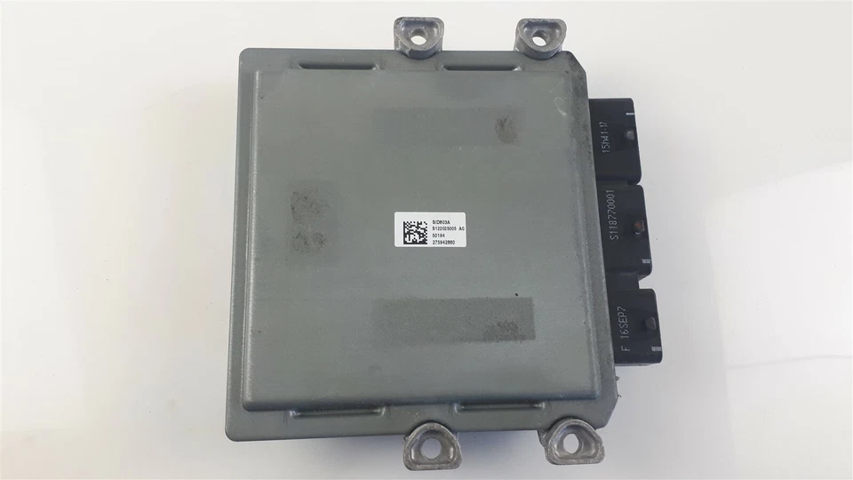 T505 Peugeot ECU Controllo Modulo Unità 5WS40641A-T 9664447480 - Immagine 2 di 4