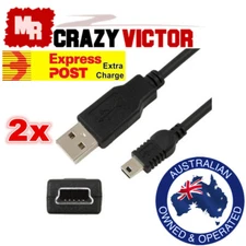 2x USB Power Charger Charging Cable for Playstation 3 PS3 Wireless Controller