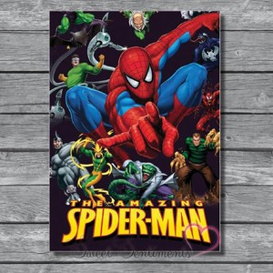Marvel Retro Style A4 Poster Glossy Print