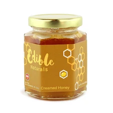 WOHO 100% Pure Creamed RAW Honey Lemon 8 oz