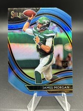 2020 Panini Select FIELD LEVEL LIGHT BLUE DIE-CUT #384 James Morgan RC NY Jets