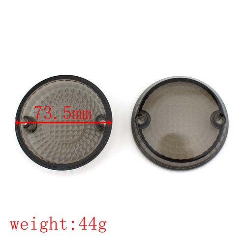 2Pcs Motorcycle Turn Signal Lens Cover For Kawasaki Vulcan 125 1500 1600 750 800 - Picture 2 of 9