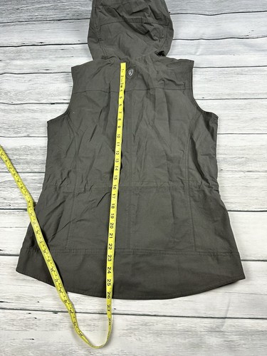 Kuhl Wanderweste mit Kapuze Gr. M Damen grau Baumwolle/Nylon " - Bild 8 von 8