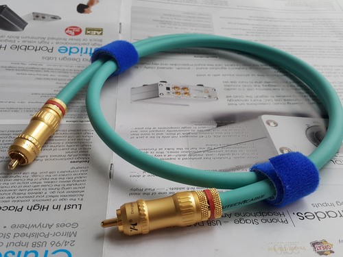 Hifi Furutech versilbertes μ-OFC RCA Digital Koaxial Audio Video Kabel - Bild 7 von 7