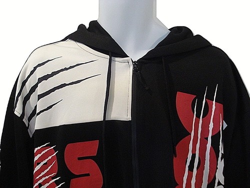 Chaqueta Rockawear Nueva con Etiquetas Gráfica Sudadera con Capucha Abrigo Polar Deadstock Para Hombres Talla 2XB - Imagen 3 de 10