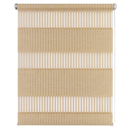 Rikmani Fensterrollo DOX Duo-Rollo Klemmfixierung Zebrarollo Seitenzugrollo - Bild 13 von 13