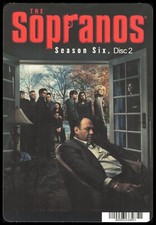 Sopranos Season 6 Disc 2 Backer Card NOT A DVD OR MOVIE James Gandolfini READ