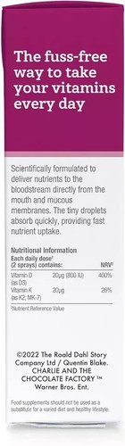 BetterYou Vitamin D + K2 Kids Daily Oral Spray - 15ml ( Free Delivery ) Uk Stock - Picture 9 of 10