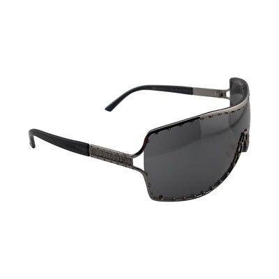 VALENTINO Sonnenbrille silber verspiegelt Swarovski