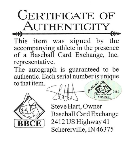 Brian Campbell Signed Official Blackhawks Puck Autograph BBCE 12462 - Picture 3 of 3