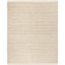 SAFAVIEH Natural Fiber NF550B Handwoven Ivory /Ivory Rug