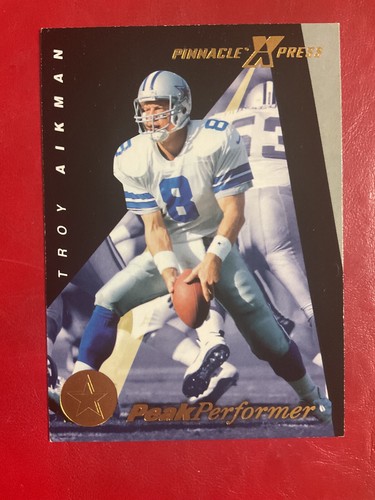 Troy Aikman NFL FOOTBALL "YOU PICK CARDS " 1989 RC inserts & more Dallas Cowboys - Afbeelding 37 van 130