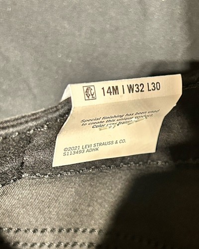 Signature By Levi Strauss & Co. Jeans Women's Sz 14 Mid Rise Skinny Stretch - Picture 3 of 10