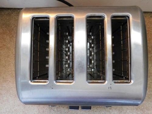 KitchenAid KMT4115CU 4-Slice Toaster Tested Works - Picture 6 of 10