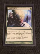 Magic the Gathering New Phyrexia Leeching Bite