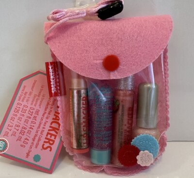 BONNE BELL Lip Smacker Pretty in Pink Collection SPARKLER/SHIMMERS in STRAWBERRY