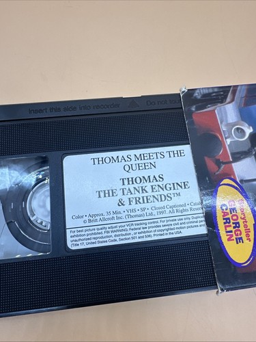Thomas Meets The Queen VHS Thomas The Tank Engine & Friends 1997 George Carlin - Picture 7 of 7
