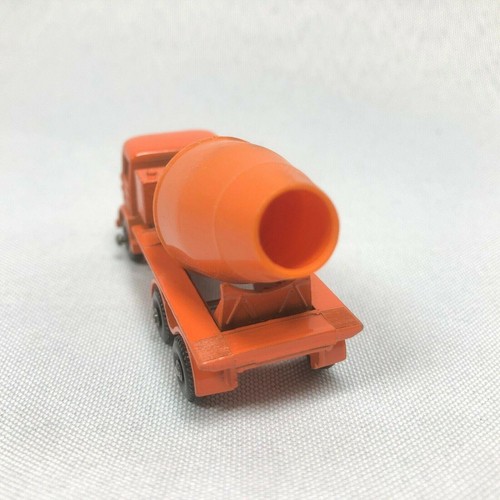 Vintage 1961 LESNEY MATCHBOX Orange Foden Concrete Mixer Truck No.#26-B England - 第 4/5 張圖片