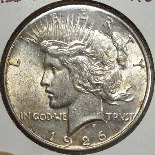 1926-D Peace Dollar, Choice Almost Uncirculated 0507-34