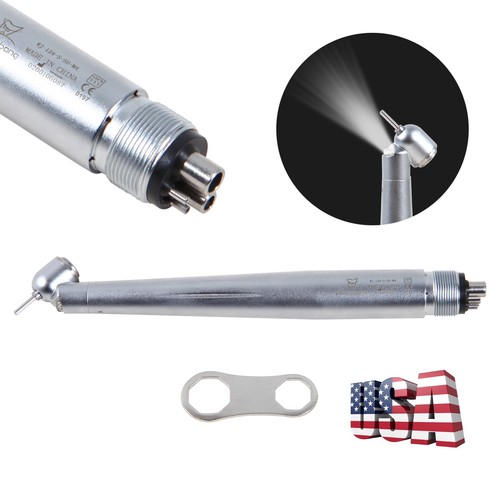 NSK Style Dental LED E-Generator 45 Grad Chirurgisches Hochgeschwindigkeitshandstück 4 Löcher - Bild 12 von 22