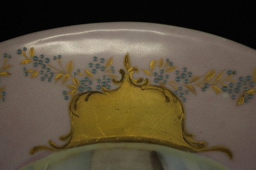 Early 20th Century JPL Pouyat Limoges Art Nouveau Shirley Temple Plate - Picture 4 of 8
