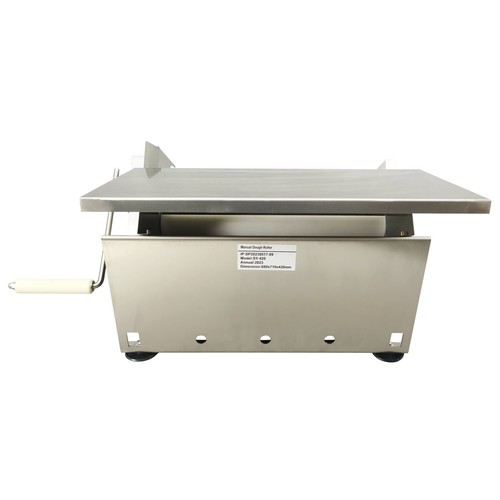 Hand-cranked Stainless Steel Puff Pastry Machine Dough Sheet Pressing Machine - Picture 11 of 24