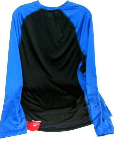Neu mit Etikett Fila Sport Langarm-Laufshirt Sport Netzrücken blau L Herren - Bild 6 von 7