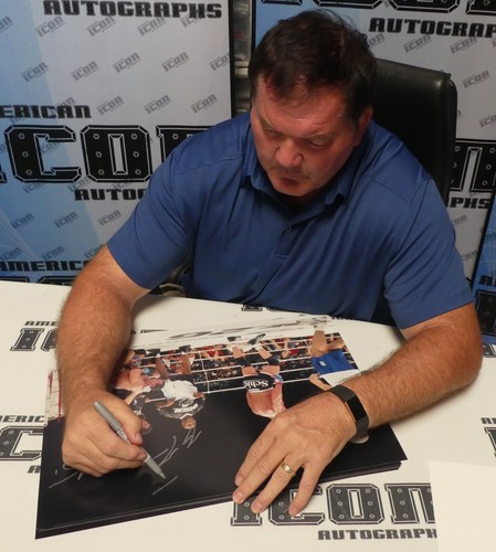 Mark Coleman Don Frye Frank Shamrock +2 Signed 16x20 Photo BAS COA Pride FC UFC - Picture 6 of 24