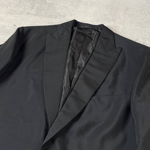 ANDERSON & SHEPPARD Savile Row Bespoke Single Breasted Tuxedo Blazer Jacket - Picture 12 of 14