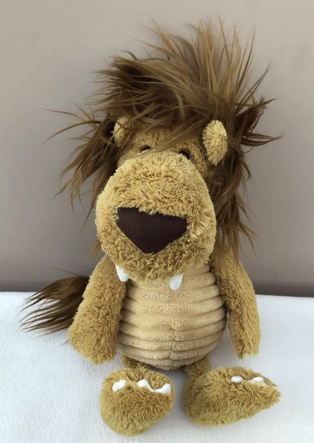 Jellycat Snagglebaggle Lawrence Lion Comforter Baby Soft Toy Soother Brown Jellycat Snagglebaggle Lawrence Lion Comforter Baby Soft Toy Soother Brown