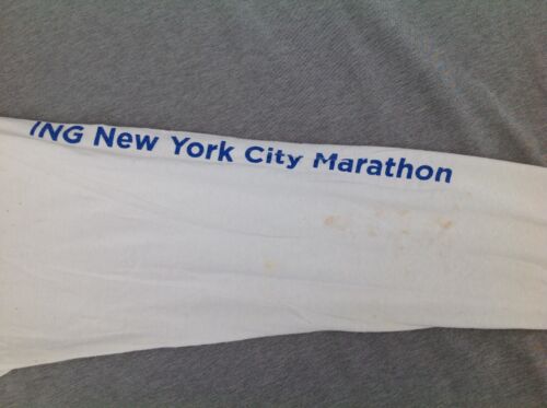 2004 New York City Marathon Long Sleeve T-Shirt, Gildan Size Large - Picture 10 of 17