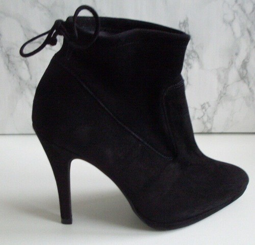 Peter Kaiser Germany PK Suede Platform Booties Boots Size UK 4 EU 37 US 6.5 New - Picture 10 of 12
