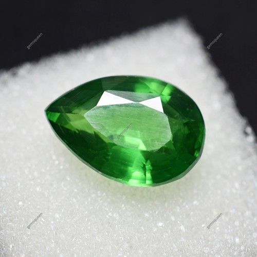Natural Green Pear Cut 11.70 Ct CERTIFIED Tourmaline Loose Gemstone - Picture 3 of 13