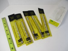 Pack (5) NEW 7/16" Masonry Hammer Drill Bits, Carbide, HANSON # 51128, 6", NOS