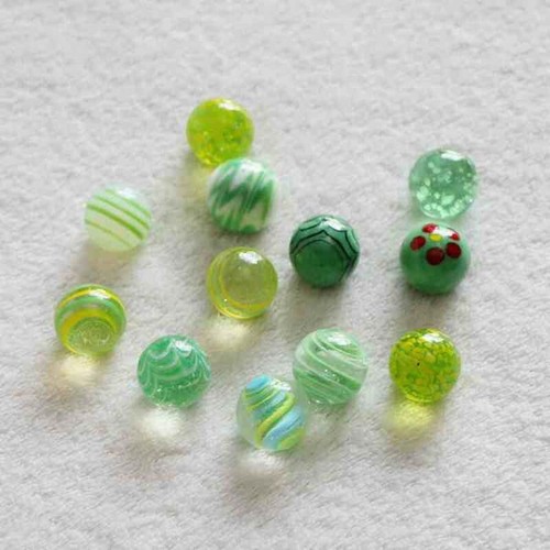 Round Glass Beads 16mm 18mm Decorative Sphere Colorful Glass Balls Marbles Toy - Picture 16 of 21