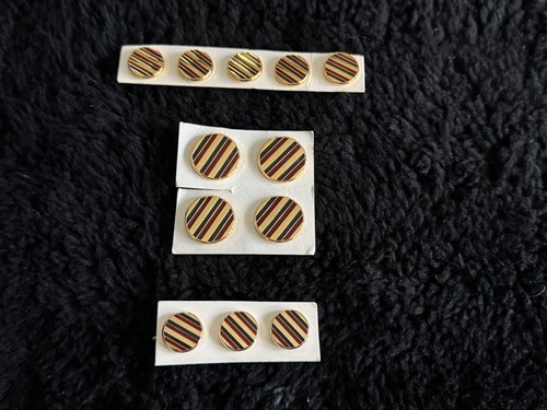 Holland & Sherry London Vintage Stylish 1980s Men’s Sport Jacket Button Set NEW - Bild 1 von 4