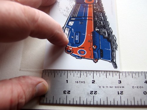 🚂 Pegatina Tren Jerry Garcia Grateful Dead C&D Visionary 2014 PIB Oficial - Imagen 4 de 4