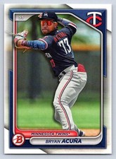 BRYAN ACUNA  TWINS    2024 BOWMAN PROSPECTS #BP-4