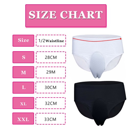 Hiding Gaff Panty Fake Panties Men Crossdressing Apparel Sexy Tucking Panty New - Picture 37 of 61