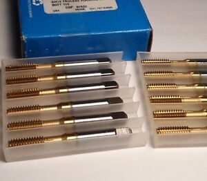 WIDIA Bottoming Thread Forming Taps M5x0.80 D7 HSS-E TiCN 18757 6 Pcs