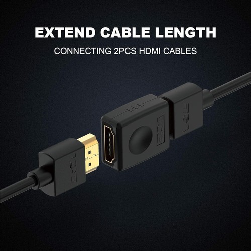 Dual Female HDMI 2.0 Adapter - Supports 4K and 3D for Superior AV Experience - Picture 4 of 11