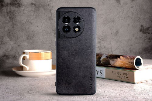 New Case for OnePlus 11 Simple PU Leather TPU Ultra Slim Cover - Picture 8 of 11