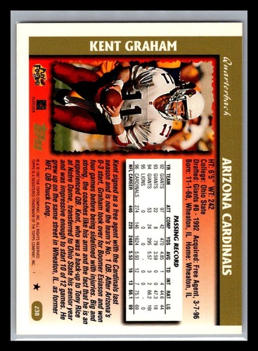 1997 Topps Football # 201 - 415 - Pick Your Card! - Picture 76 of 430