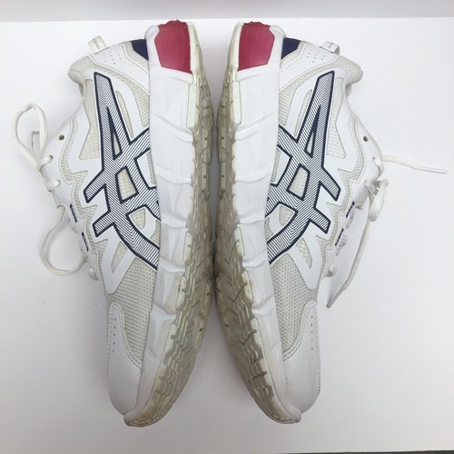 Asics Womens GEL-QUANTUM 90 3 White / Thunder Blue Size 8.5 Cushion Comfort - Picture 5 of 9